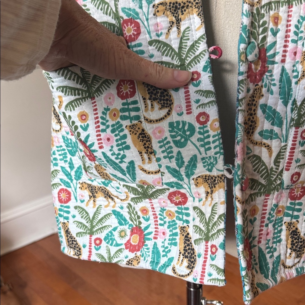 Reversible Quilted Multicolor Jacket - image 6